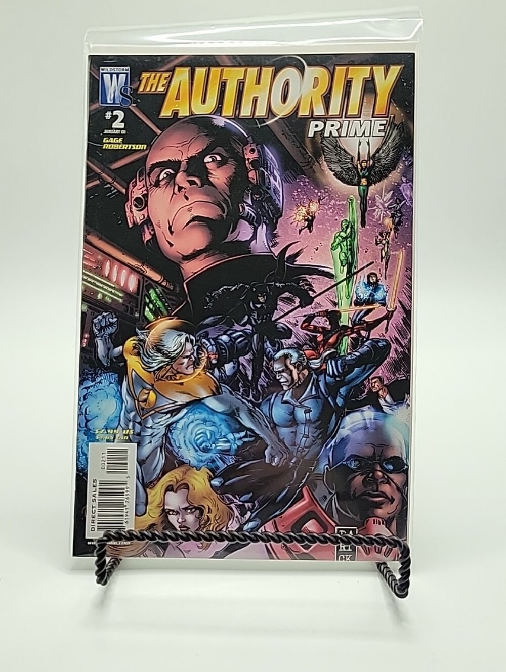 The Authority: Prime #2 Comic Book - Colorful Superhero Cover